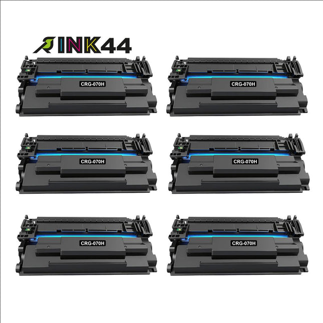 Canon 070H Compatible Black Toner Cartridge, 5650C001, High Yield, 6 Pack