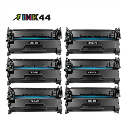 Canon 070 Compatible Black Toner Cartridge, 5639C001, 6 Pack