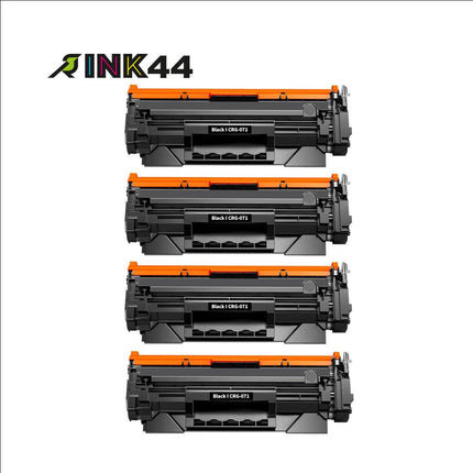 Canon 071 Compatible Black Toner Cartridge, 5645C001, 4 Pack