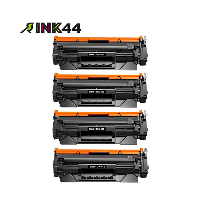 Canon 071 Compatible Black Toner Cartridge, 5645C001, 4 Pack