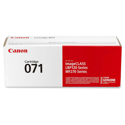 Canon 071 Original Black Standard Yield Toner Cartridge, 5645C001