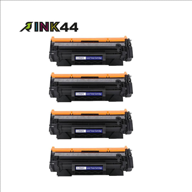 Canon 072H Compatible Black Toner Cartridge, 5648C001, High Yield, 4 Pack