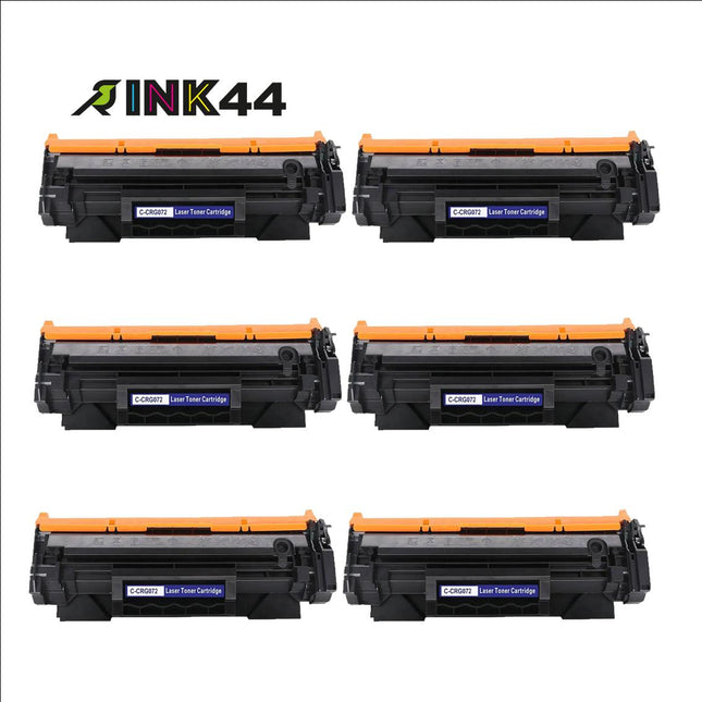 Canon 072H Compatible Black Toner Cartridge, 5648C001, High Yield, 6 Pack