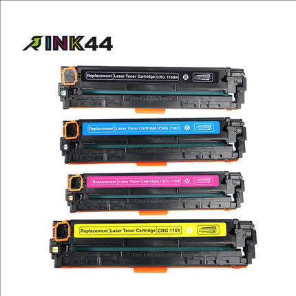 Canon 116 Compatible Toner Cartridge Combo, BK.C.Y.M