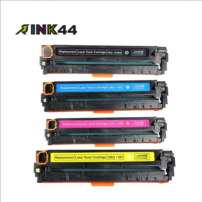 Canon 116 Compatible Toner Cartridge Combo, BK.C.Y.M