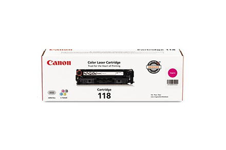 Canon 118 Original Magenta Toner Cartridge, 2660B001AA