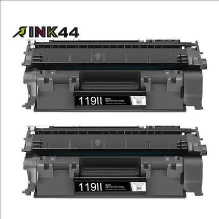 Canon 119II Compatible Black Toner Cartridge, 3480B001AA, High Yield, 2 Pack