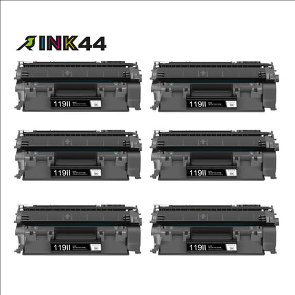 Canon 119II Compatible Black Toner Cartridge, 3480B001AA, High Yield, 6 Pack