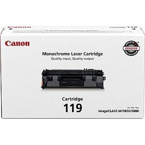 Canon 119 Original Black Toner Cartridge, 3479B001