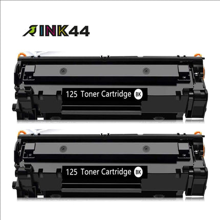 Canon 125 Compatible Black Toner Cartridge, 3484B001AA, 2 Pack