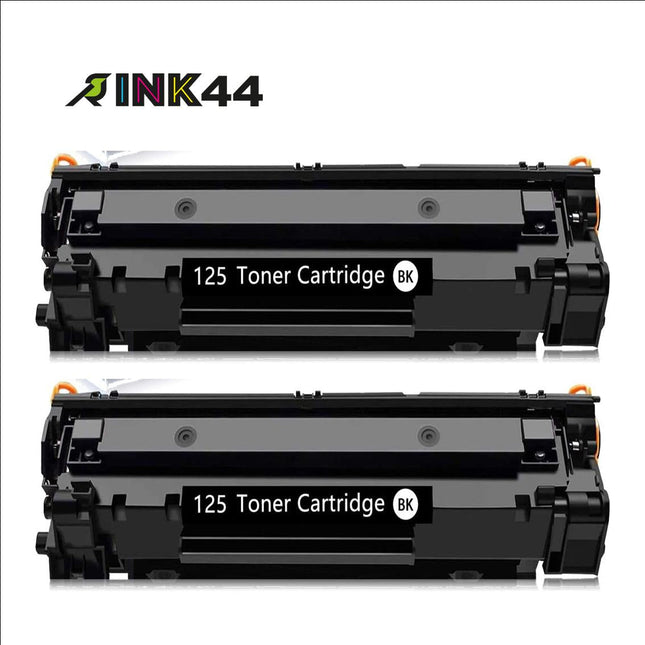 Canon 125 Compatible Black Toner Cartridge, 3484B001AA, 2 Pack
