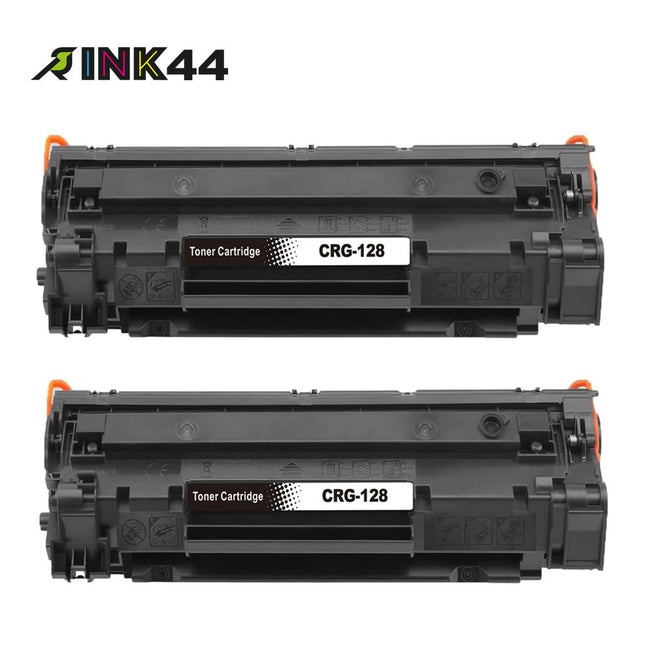Canon 128 Compatible Black Toner Cartridge, 3500B001AA, 2 Pack