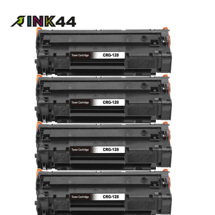 Canon 128 Compatible Black Toner Cartridge, 3500B001AA, 4 Pack