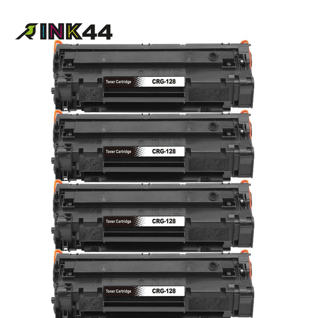 Canon 128 Compatible Black Toner Cartridge, 3500B001AA, 4 Pack
