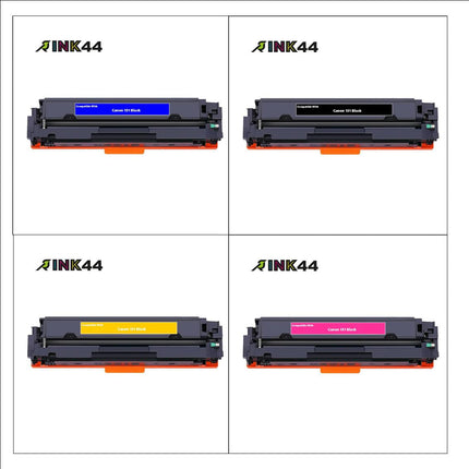 Canon 131 Compatible Toner Cartridge Combo, BK.C.Y.M