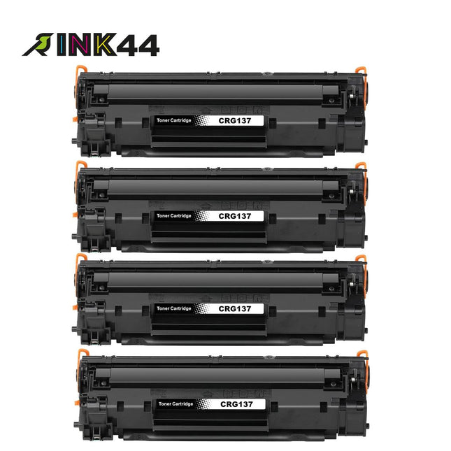 Canon 137 Compatible Black Toner Cartridge, 9435B001, 4 Pack