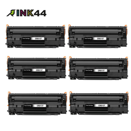 Canon 137 Compatible Black Toner Cartridge, 9435B001, 6 Pack