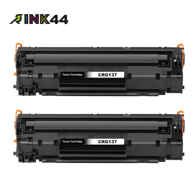 Compatible Canon 137 Black Toner Cartridge (9435B001) - 2 Pack