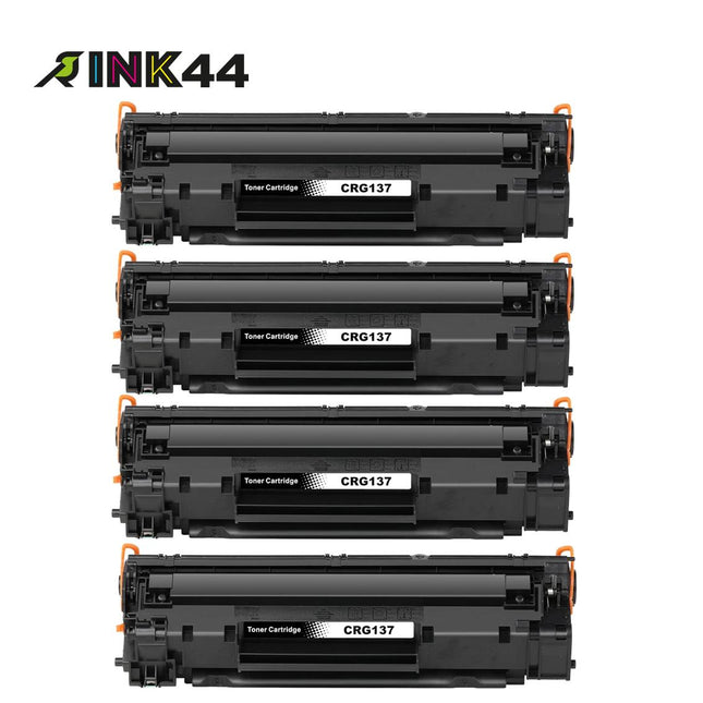 Compatible Canon 137 Black Toner Cartridge (9435B001) - 4 Pack