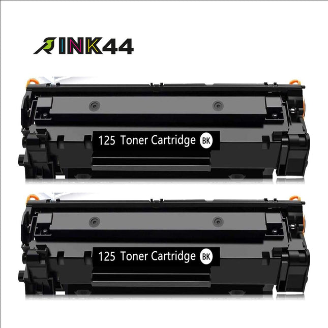 Compatible Canon 125 Black Toner Cartridge (3484B001AA) - 2 Pack