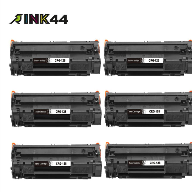 Compatible Canon 125 Black Toner Cartridge (3484B001AA) - 6 Pack