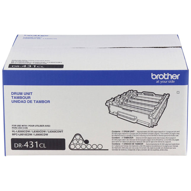 Original Brother DR431CL Imaging Drum Units (set of 4)