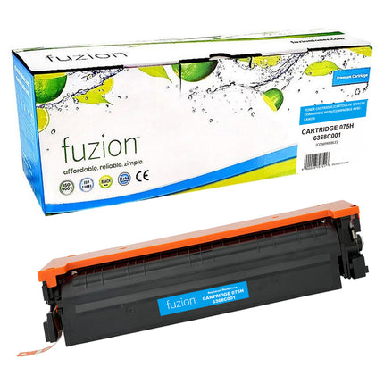 Compatible Canon 075H High-Yield Cyan Toner Cartridge – Fuzion