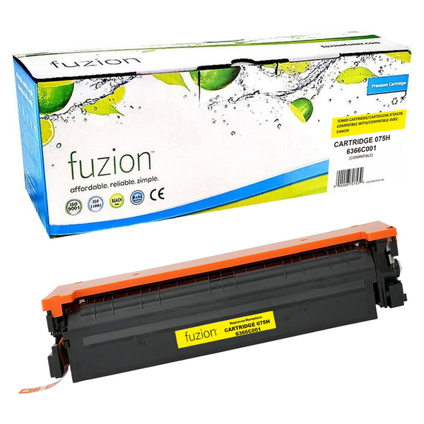 Compatible Canon 075H High-Yield Yellow Toner Cartridge – Fuzion