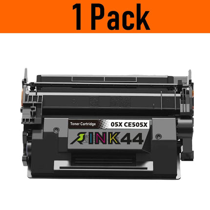 HP 05X CE505X Compatible Black Toner Cartridge, High Yield