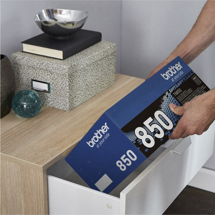 Original Brother TN850 Black Toner Cartridge  High Yield
