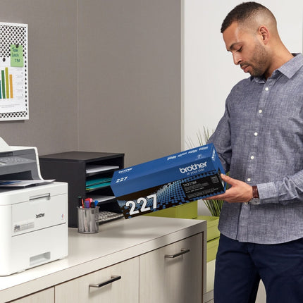 Original Brother TN227BK Black Toner Cartridge  High Yield