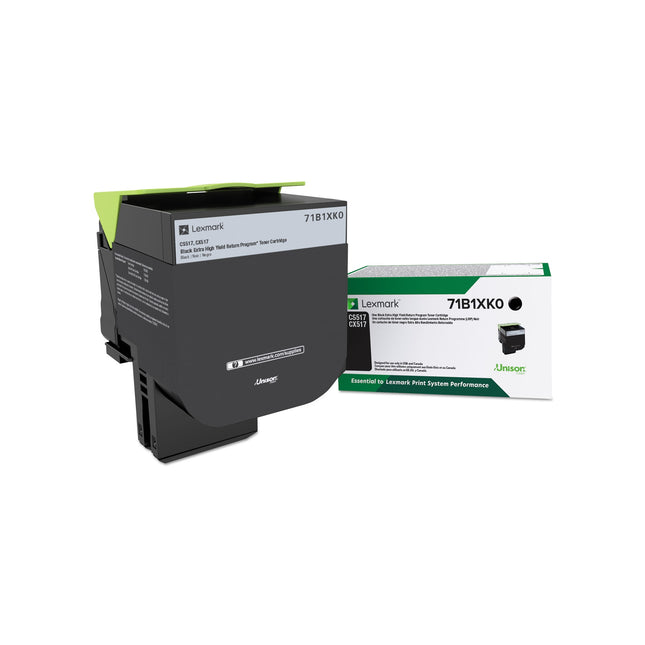 Lexmark 71B1XK0 original black extra-high-yield toner cartridge