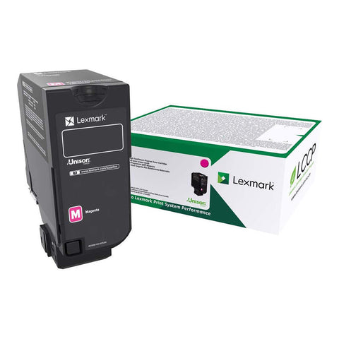 Lexmark 74C10M0 Original CS720, CS725, CX725 Magenta Return Program Toner Cartridge 3K