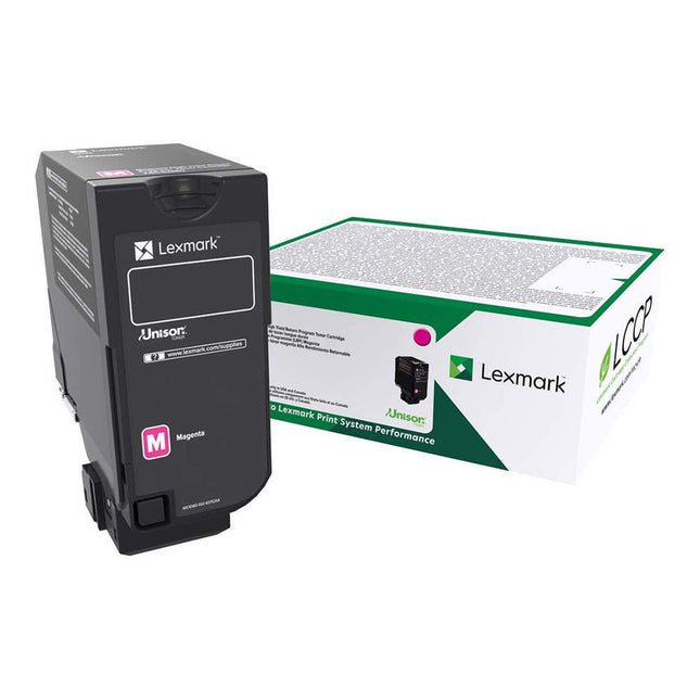Lexmark 74C10M0 original magenta toner cartridge