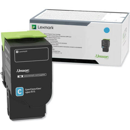 Lexmark 75M10C0 original cyan toner cartridge