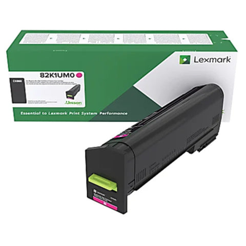 Lexmark 82K1UM0 Original CX860 Magenta Ultra High Yield Return Program Toner Cartridge