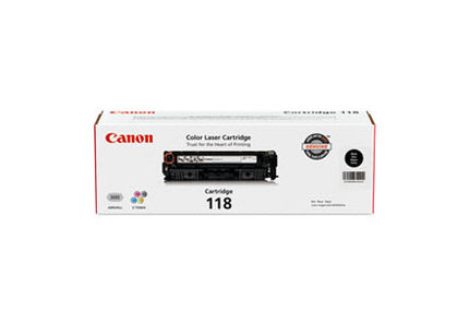 Original Canon 118BK Black Toner Cartridge (2659B001AA)
