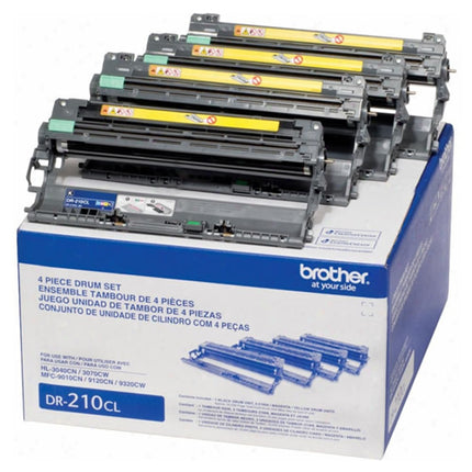 Original Brother DR210CL Imaging Drum Unit (Set Of 4)