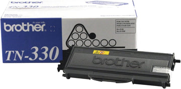 Brother TN330 Original Black Toner Cartridge, Standard Yield
