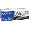 Brother TN350 Original Black Toner Cartridge, Standard Yield