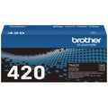 Brother TN420 Original Black Toner Cartridge, Standard Yield