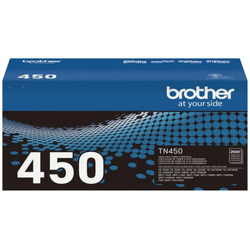 Brother TN450 Original Black Toner Cartridge, High Yield