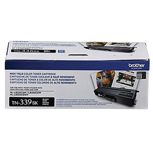 Original Brother TN339BK Black Toner Cartridge Extra High Yield