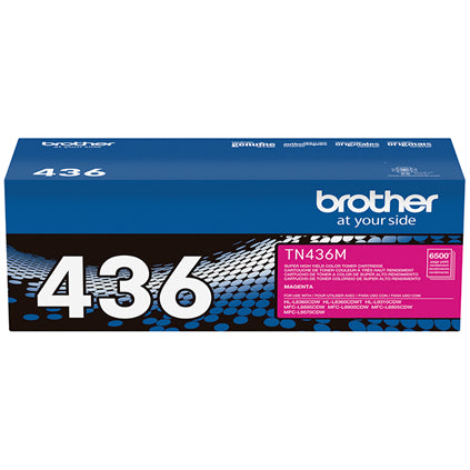 Original Brother TN436M Magenta Toner Cartridge Extra High Yield