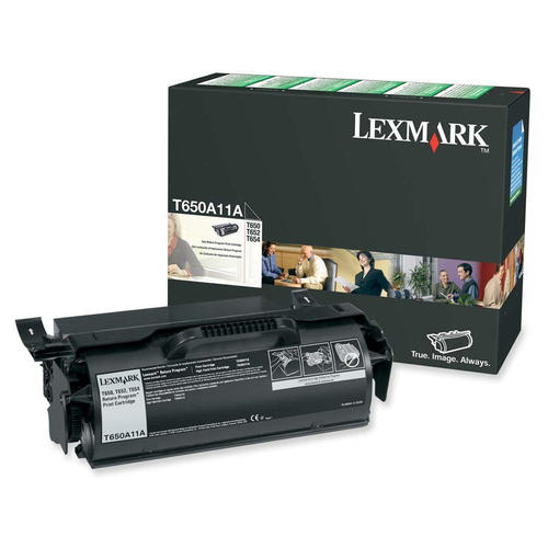 Lexmark T650A11A Original Black T650, T652, T654 Return Program Toner Cartridge (7,000 Pages)