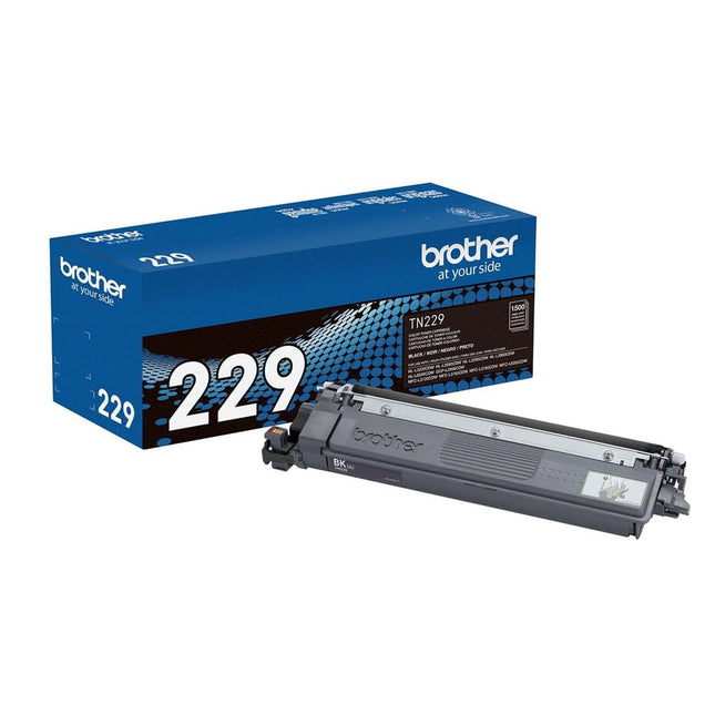 Original Brother TN229BK Black Toner Cartridge Standard Yield