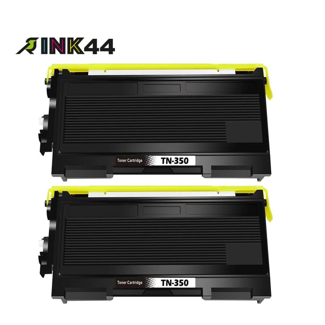 Compatible Brother TN350 Black Toner Cartridge Standard Yield – 2 Pack
