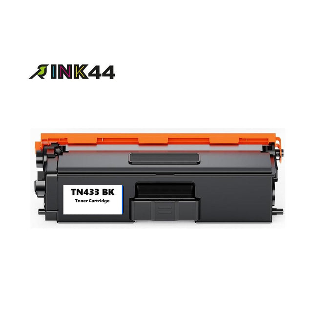 Compatible Brother TN433BK Black Toner Cartridge High Yield