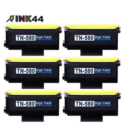 Compatible Brother TN580 Black Toner Cartridge High Yield