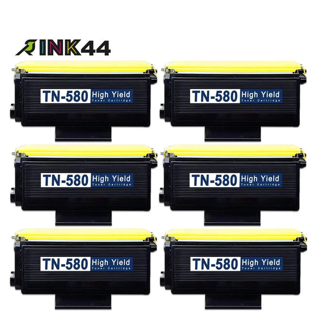 Compatible Brother TN580 Black Toner Cartridge High Yield